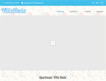 Tablet Screenshot of bolapartmani-villaneda.com